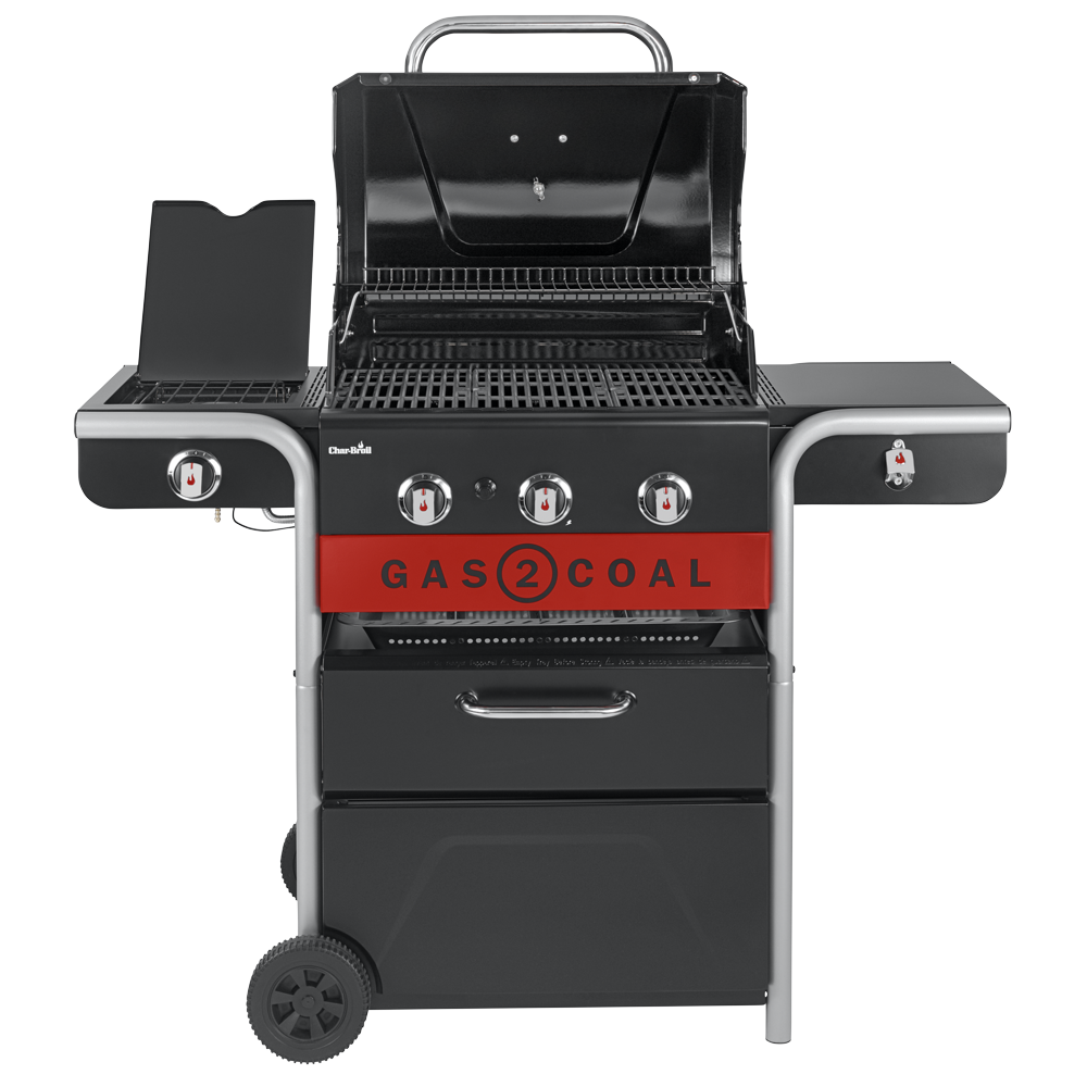 Barbacoa de gas y carbón Char-Broil Gas2Coal 2.0 3B
