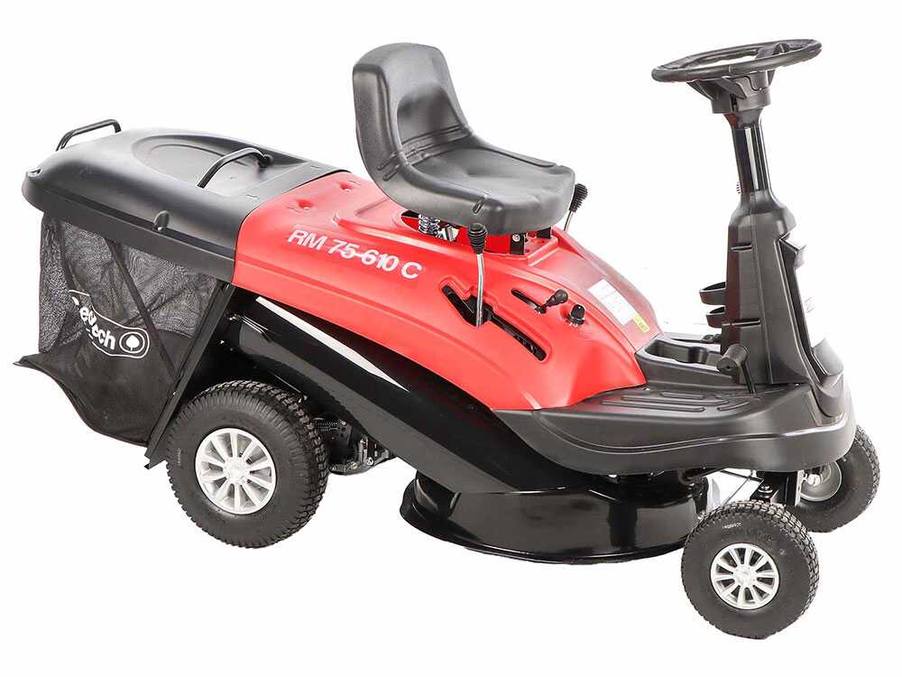 Tractor Cortacésped Minirider Geotech RM 75-610 C – Motor de 224cc